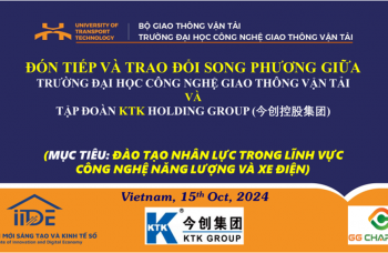 Thúc đẩy hợp tác đào tạo nhân lực trong lĩnh vực công nghệ Năng lượng và xe Điện